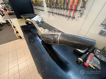 scarico arrow titanio trial beta evo