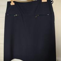 Gonna BLUE e. LES COPAINS Sartoriale –Lana Stretch