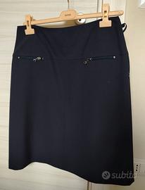 Gonna BLUE e. LES COPAINS Sartoriale –Lana Stretch