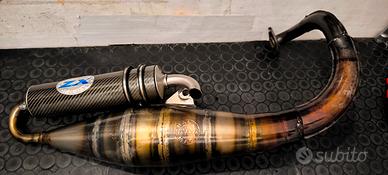 scarico leovince tt Peugeot 50