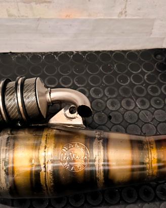 scarico leovince tt Peugeot 50