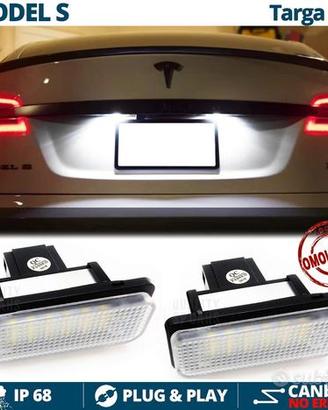 PLACCHETTE Luci TARGA LED per Tesla MODEL S CANbus