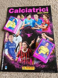 Album Panini calciatrici completo calcio figurine