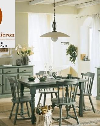 Mobili Rustici Soggiorno Taverna Legno cd0211