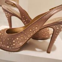 Sandali gioiello in raso Liu Jo con cristalli n 37