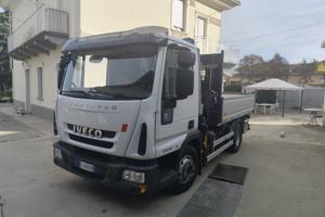 Iveco Eurocargo 100e18 k con gru e ribaltabile