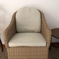 poltrona anche da esterno