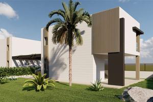 Villa nuova costruzione con giardino