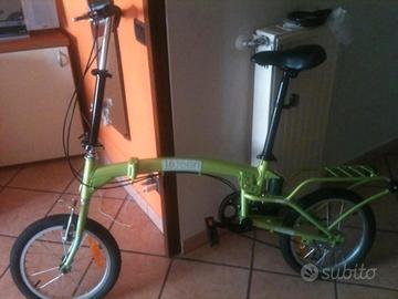 Bicicletta Pieghevole 16Teen Verde