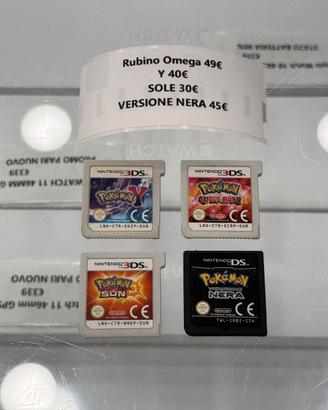 Giochi Pokemon Nintendo 3DS - PROMO