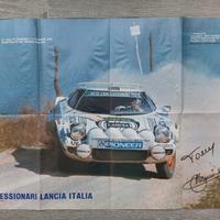 poster Autosprint Rally 1979 Lancia Fassina mannin