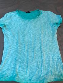 T-shirt cotone fiammato Modah