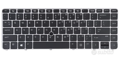 Tastiera HP EliteBook 840 G3 G4, 745 G3 G4 (con re