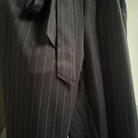 Pantalone gessato donna