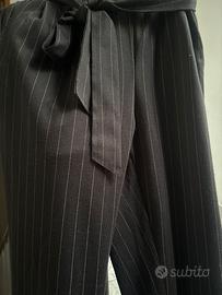 Pantalone gessato donna