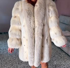 Pelliccia di volpe bianca linciata Groenlandia