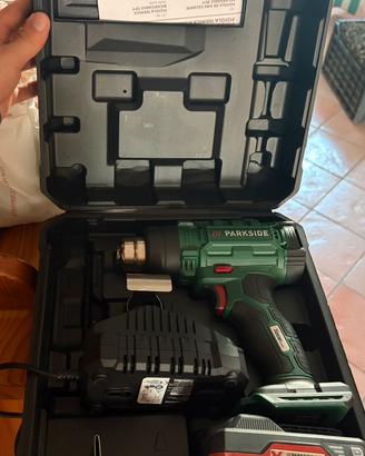 Pistola termica parkside batteria