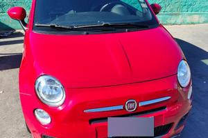 FIAT 500 S   1200 cc  69 CV  rossa   61.200 km