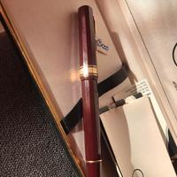 Rara Penna stilografica OMAS 555/F Bordeaux