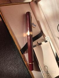 Rara Penna stilografica OMAS 555/F Bordeaux