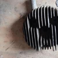 Testata motore vespa-piaggio-98-faro-basso