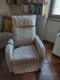 Poltrona relax 2 motori 