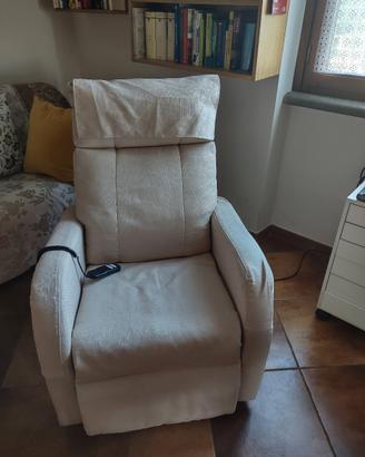 Poltrona relax 2 motori 