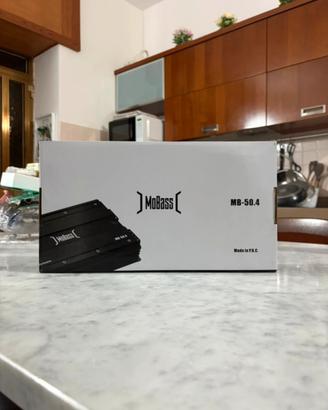 Amplificatore 4 canali classe AB MoBass MB-50.4