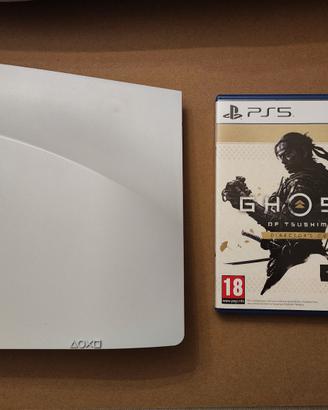 (In ferie)(No console)DiscDrivePS5+GhostofTsushima