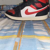 jordan 1 mid red men