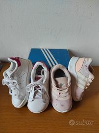 SNEAKERS BIMBA ADIDAS e FALCOTTO 