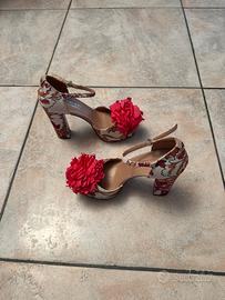 Scarpa Twin Set con tacco