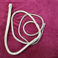 frusta da addestramento in pelle intrecciata