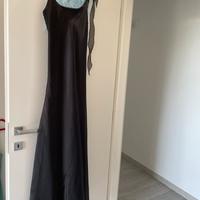 Vestito nero/argento