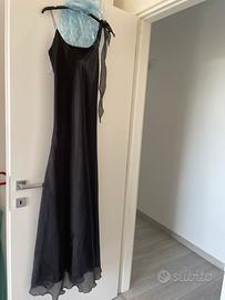 Vestito nero/argento