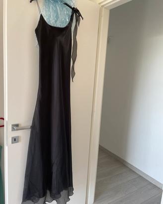 Vestito nero/argento