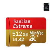 scheda micro SD 512 GB memoria adattatore PC