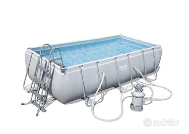 Piscina Bestway 404x201x100 cm + Pompa a sabbia