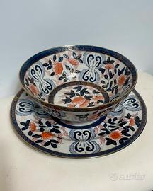 Ciotola e piatto porcellana cinese