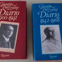 2 libri G. Prezzolini DIARIO 1900-1941 e 1942-1968