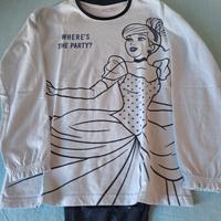 pigiama cenerentola 12 anni