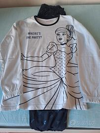 pigiama cenerentola 12 anni