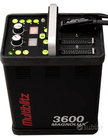 Generatore Flash studio MULTIBLITZ  MAGNOLUX  3600