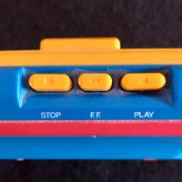 Walkman cassette con gioco basket