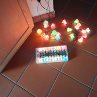 Luci addobbi natalizi d'epoca e vintage