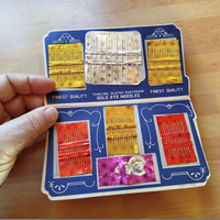 10 confezioni da 70 aghi per cucire a mano