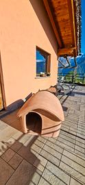 Cuccia per cani di taglia media/grande, coibentata
