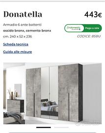 Armadio 6 ante battenti