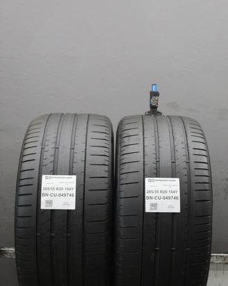 2 Pneumatici 285/35 R20 Pirelli P - Zero Pz4 Ferra