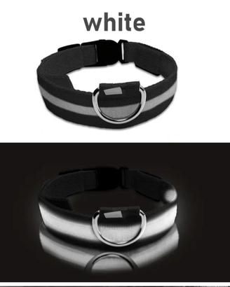 Collare Luminoso a LED Sicurezza notturna 
